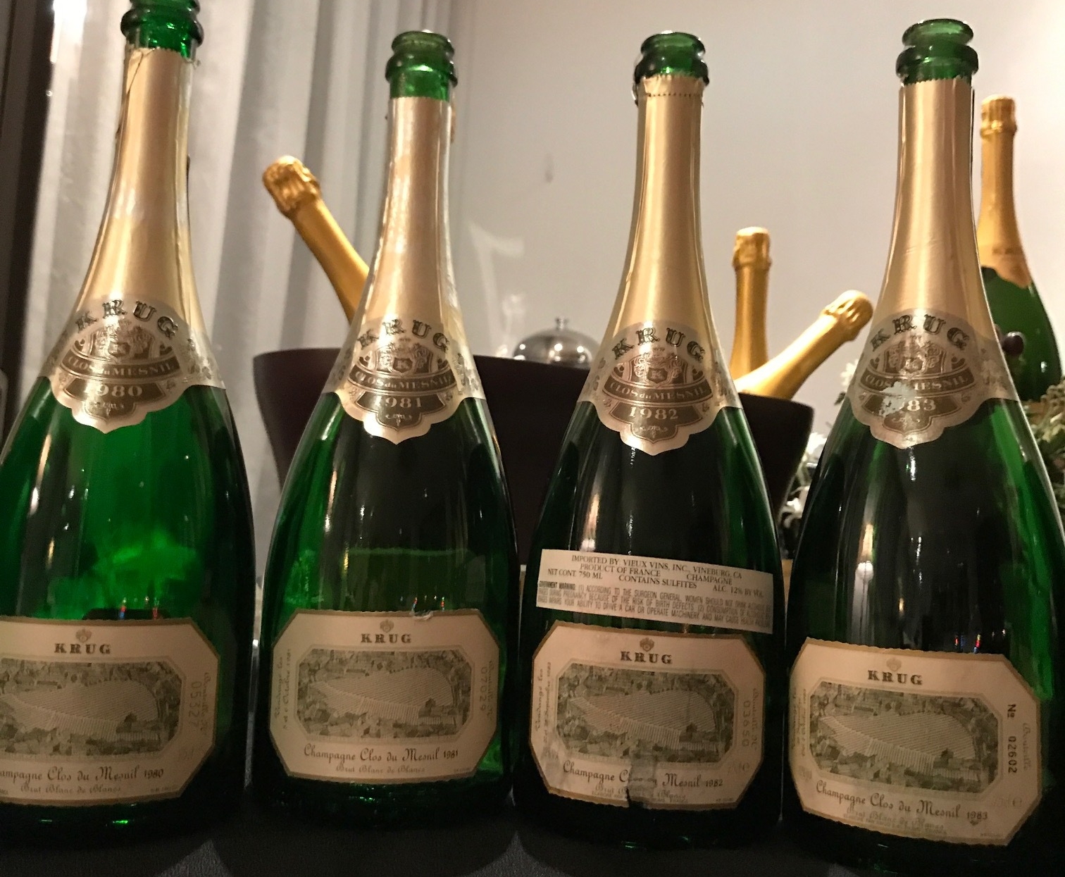 17 vintages of Krug Clos du Mesnil (September 2017) — Puligny First